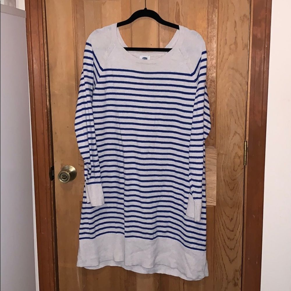 Old Navy Striped Tunic Sweater Dress (XXL)